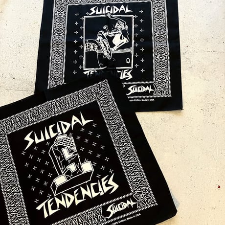 🇺🇸MADE IN USA/ 【SUICIDAL TENDENCIES】BANDANA