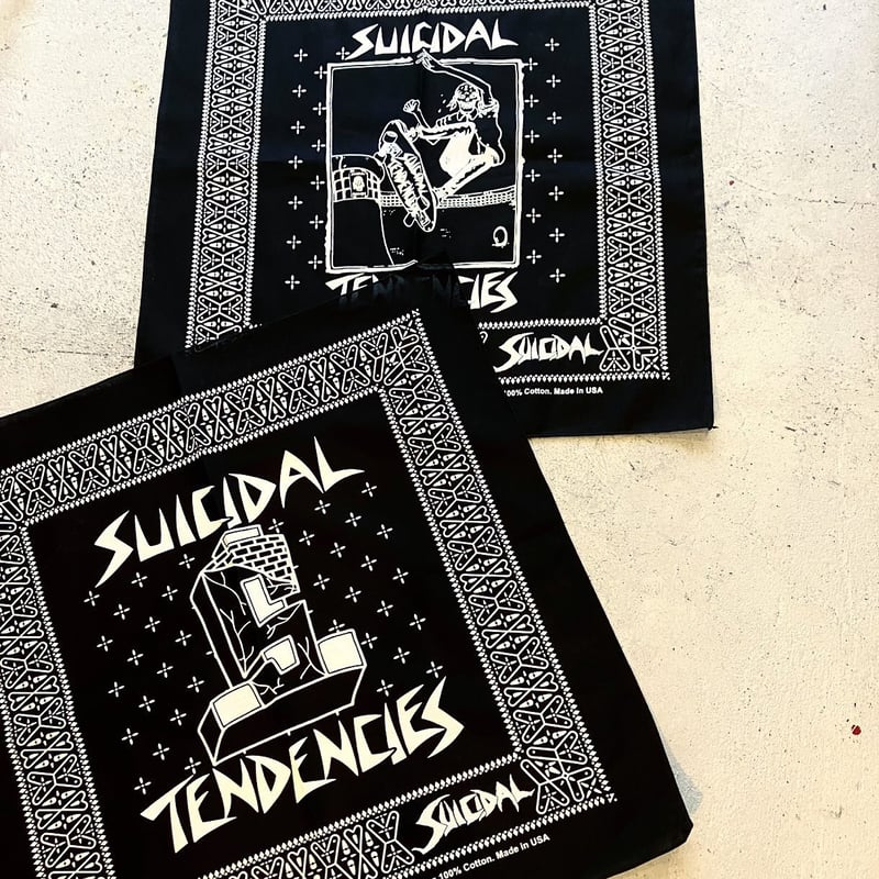 🇺🇸MADE IN USA/ 【SUICIDAL TENDENCIES】BANDANA | N