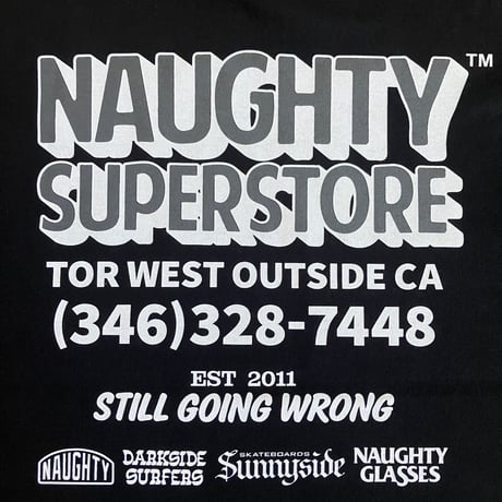SUPERSTORE L/S Tee (BLK)