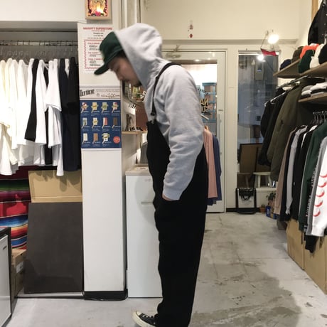 STAGGERED CORD. ZIP OVERALL