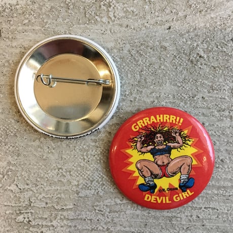 DEADSTOCK/ R.Crumb's WEIRDO BADGE