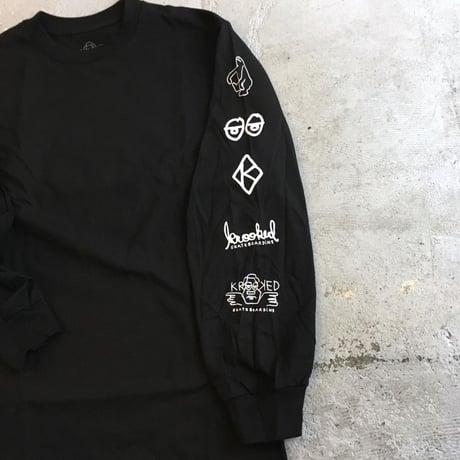 select /KROOKED "NASKAR L/S TEE"