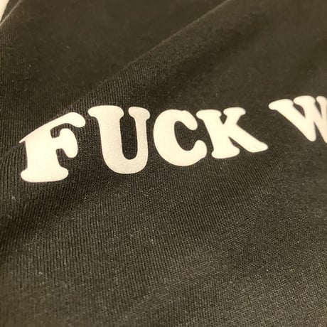 FUCK WORK B.B. Tee (WHT/BLK)