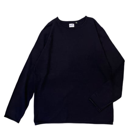 ROLL UP SWEATER (NVY)