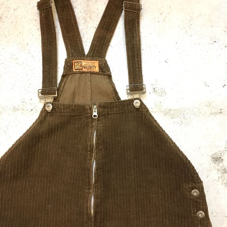 STAGGERED CORD. ZIP OVERALL