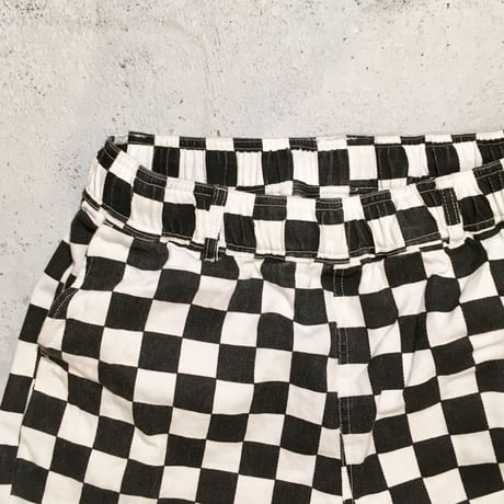 CHECKERED EASY PANTS