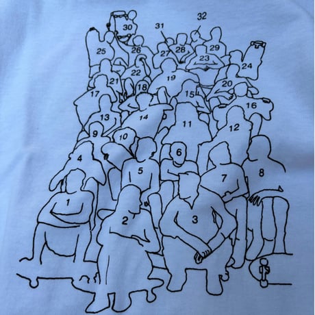 🇺🇸DEAR SKATING / WHO'S WHO Tee