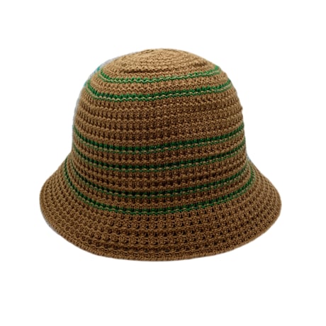 NO BRAND /LINE KNIT HAT