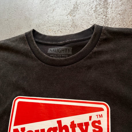 Naughty's S/S Tee(BLK)