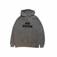 NO SENSE P/O HOODIE (P.BLK)