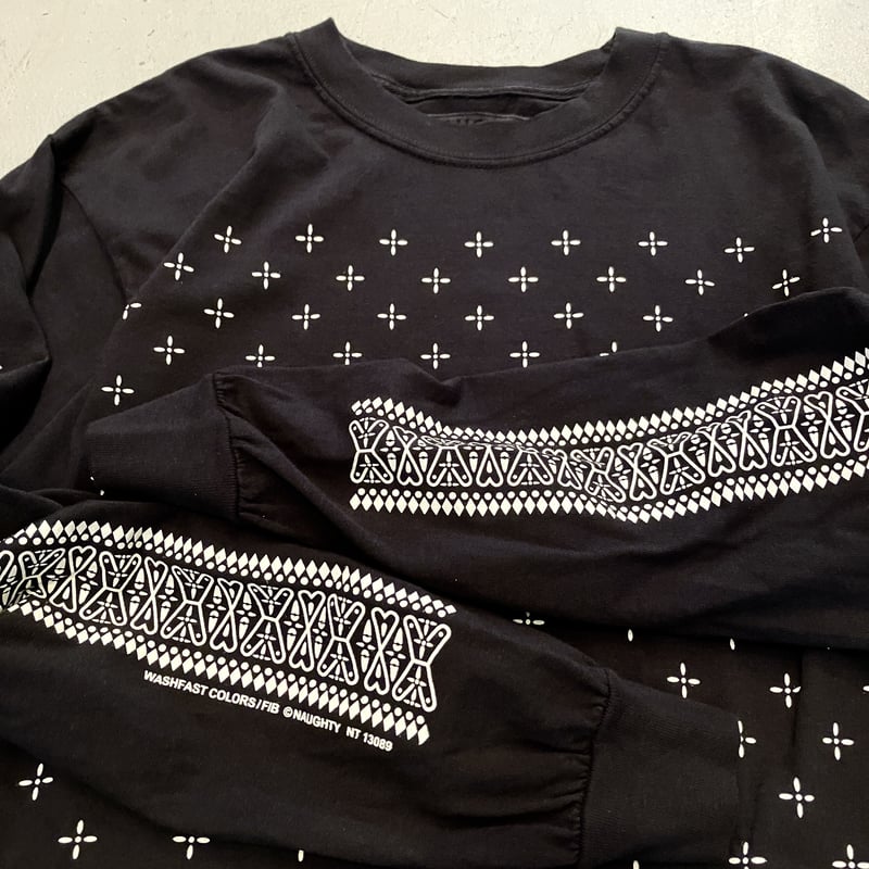 NT BANDANA L/S Tee | NAUGHTY ONLINE STORE NT BANDANA L/S Tee | NAUGHTY ONLINE STORE