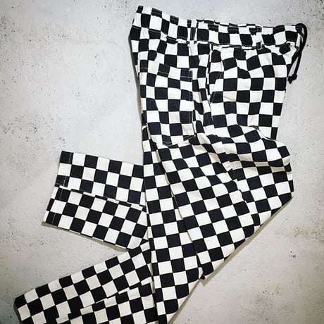 CHECKERED EASY PANTS
