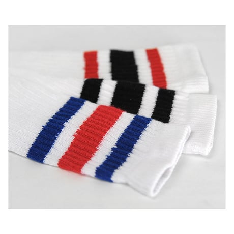 "OLD SCHOOL" STRIPED TUBE SOCKS