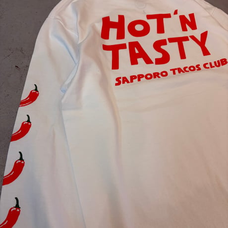 HOT'N TASTY L/S Tee(CHILI)