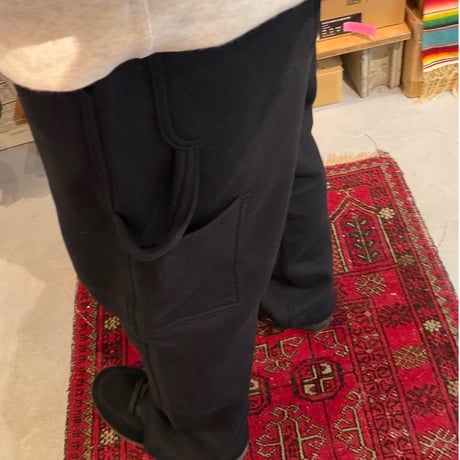 🇺🇸NEO BLUE/ BAGGY PAINTER SWEAT PANTS