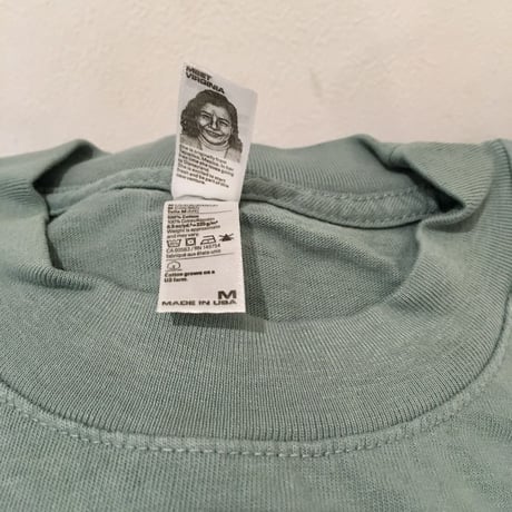 🇺🇸Los Angeles Apparel/ S/S Grmnt Dye Crew Neck 6.5oz