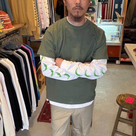 HOT'N TASTY L/S Tee(Jalapeño)