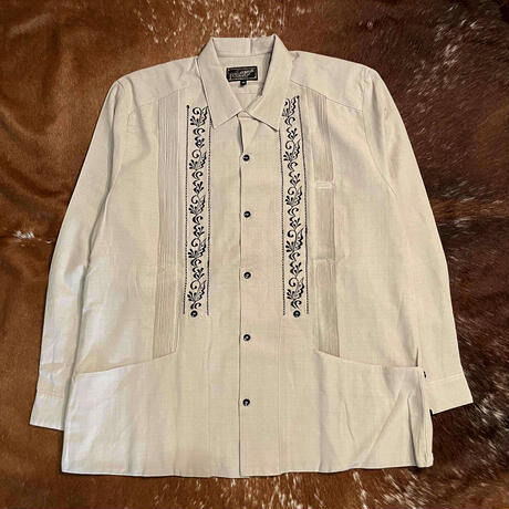 【ESTRELLA STANDARD GUAYABERA 】 "REJILLADA "