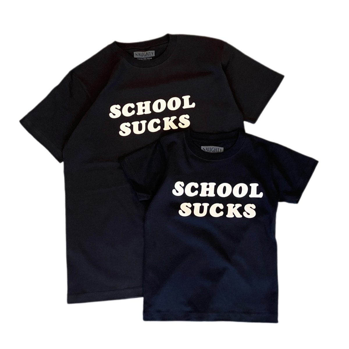 SCHOOL SUCKS S/S Tee | NAUGHTY ONLINE STORE