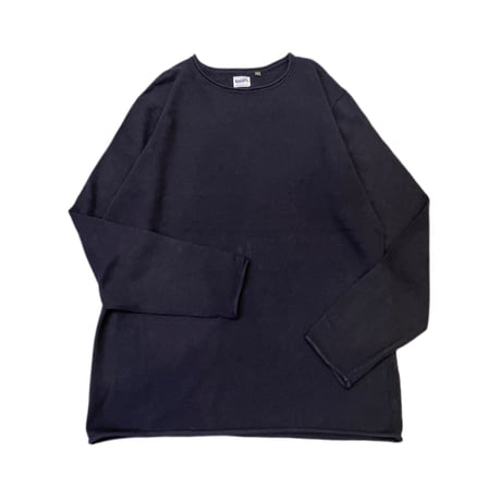 ROLL UP SWEATER (NVY)