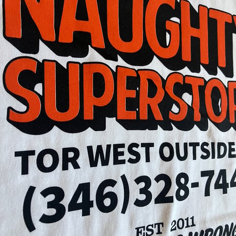 SUPERSTORE L/S Tee (WHT)