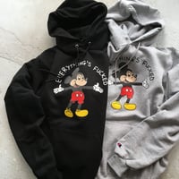 select/ PIZZA SLIME (EVERYTHING FUCKED HOODIE)