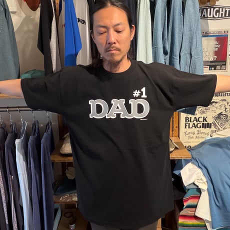 #1 DAD S/S Tee(BLK)