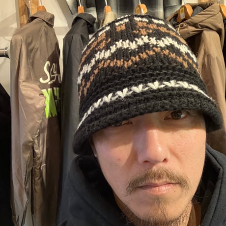 NO BRAND /ACLYLIC CLOCHE HAT