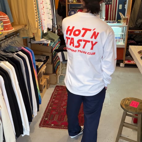 HOT'N TASTY L/S Tee(CHILI)