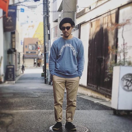 STUFF AND NONSENSE GRUNGE SWEAT