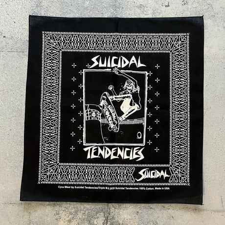 🇺🇸MADE IN USA/ 【SUICIDAL TENDENCIES】BANDANA