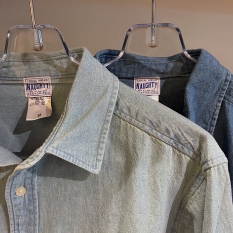 STD DENIM SHIRTS(WASH)