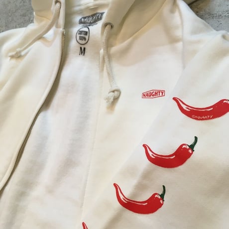5CHILI PEPPERS ZIP UP HOODIE