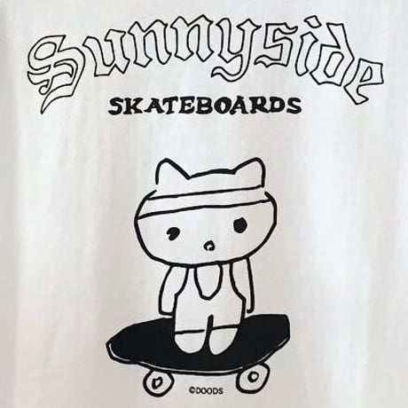 SUNNYSIDE Skateboard ×DOODS B.B. TEE