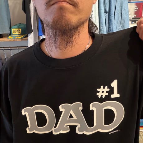 #1 DAD S/S Tee(BLK)