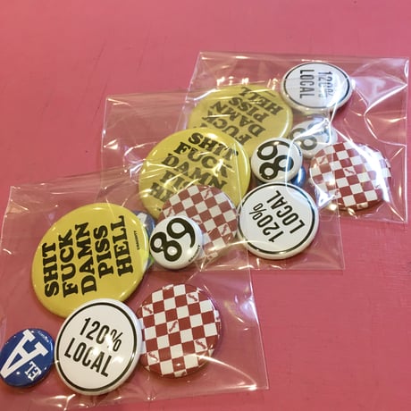 BADGE SET 5pcs