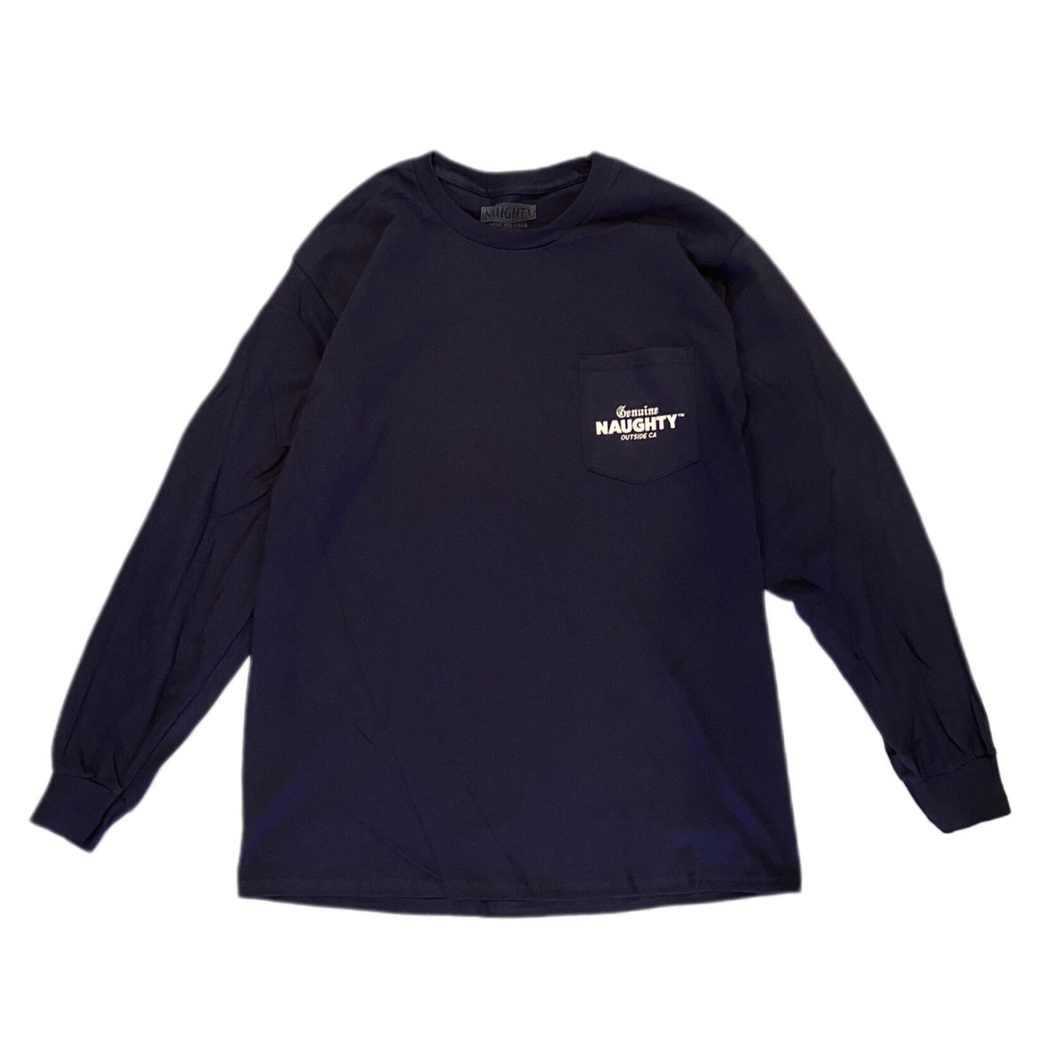 GENUINE POCKET L/S Tee | NAUGHTY ONLINE STORE