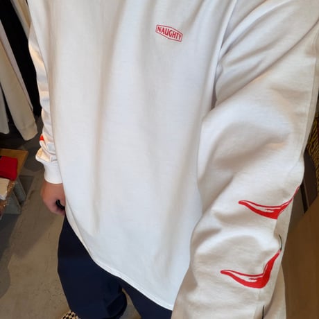 HOT'N TASTY L/S Tee(CHILI)