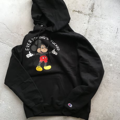 select/ PIZZA SLIME (EVERYTHING FUCKED HOODIE)
