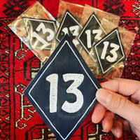 LEATHER PATCH "13"
