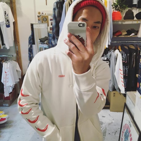 5CHILI PEPPERS ZIP UP HOODIE