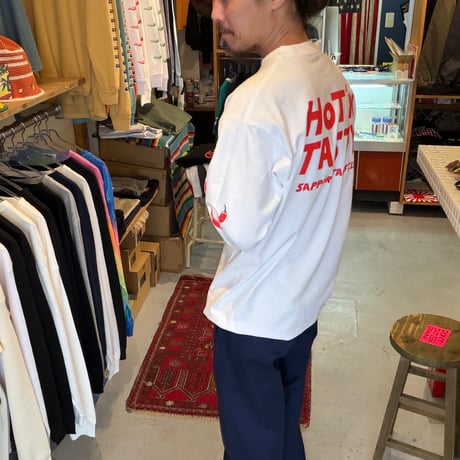HOT'N TASTY L/S Tee(CHILI)