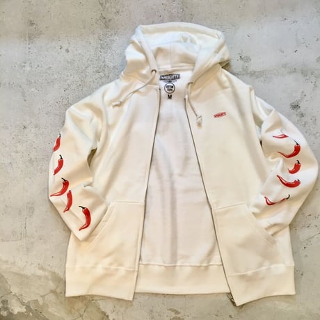 5CHILI PEPPERS ZIP UP HOODIE
