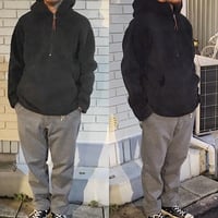 HEAVY FLEECE H-ZIP HOODIE