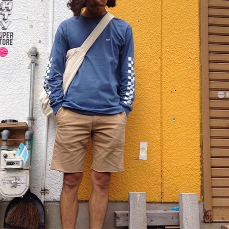 CHECKER L/SLEEVE Tee