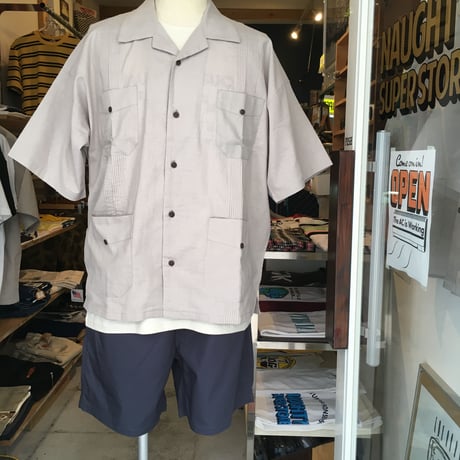 LINEN S/S GUAYABERA