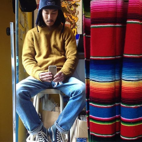 CREW NECK SPAN KNIT