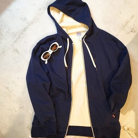 GRUNGE BOA-LINED ZIP HOODIE