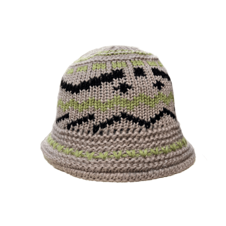 NO BRAND /ACLYLIC CLOCHE HAT