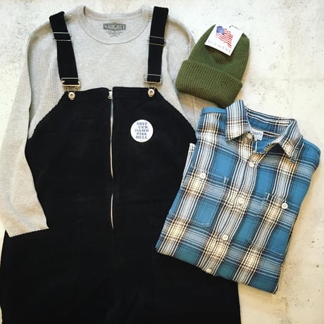 STAGGERED CORD. ZIP OVERALL